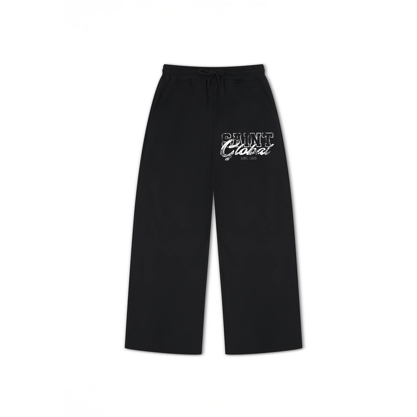 “GLOBAL JOGGERS” BLACK