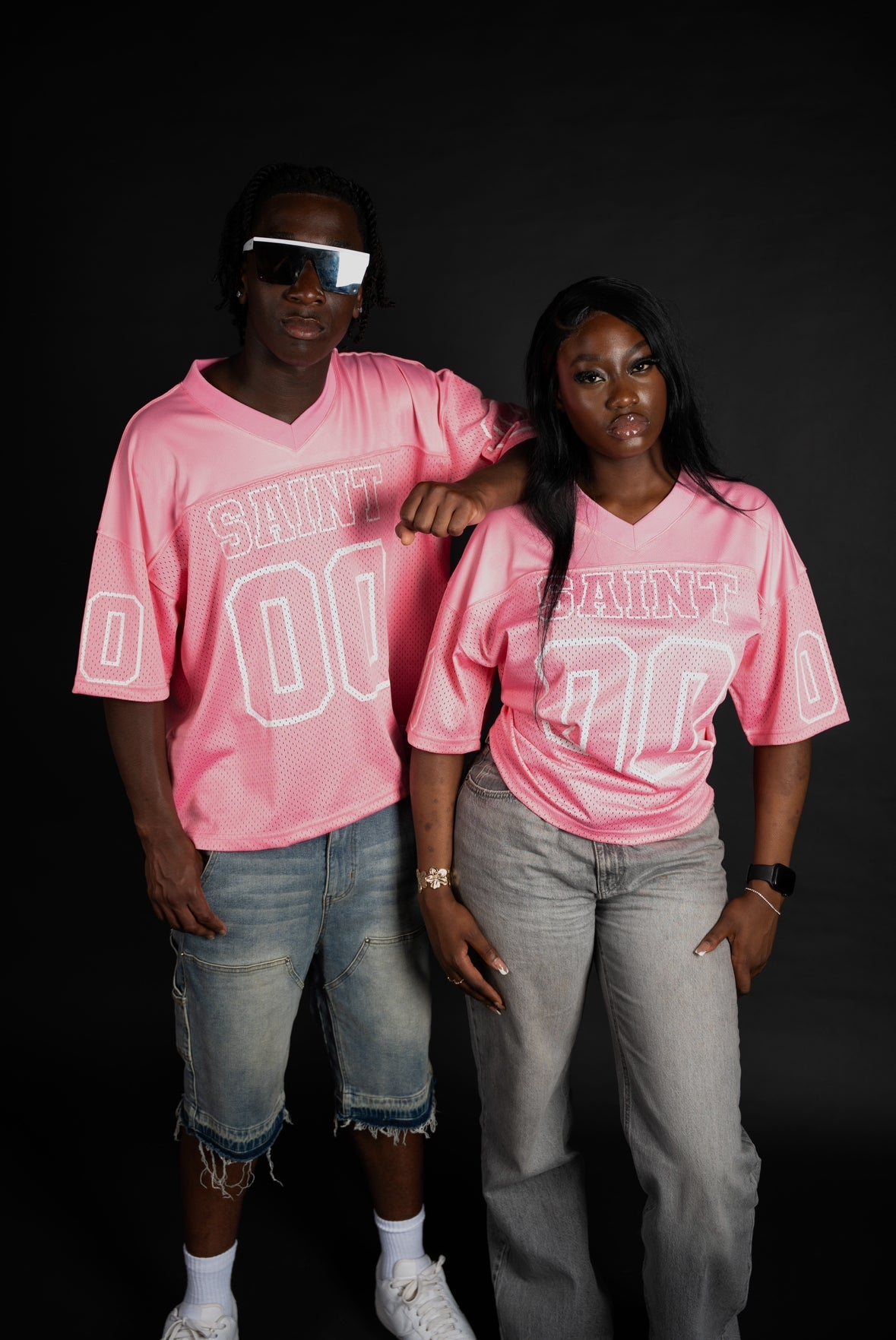 “SAINT JERSEY” PINK