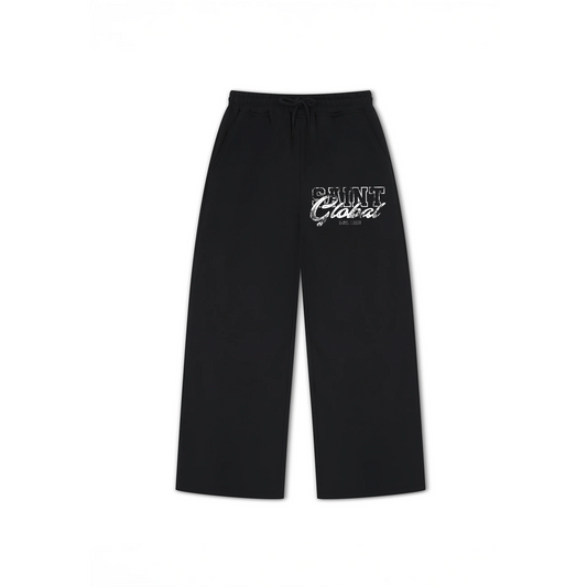 “GLOBAL JOGGERS” BLACK